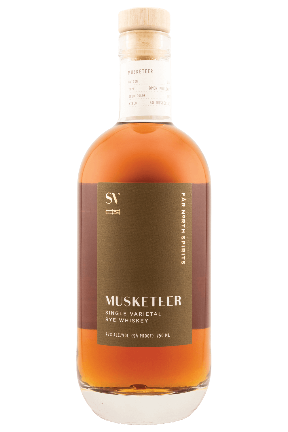 MUSKETEER SINGLE VARIETAL STRAIGHT RYE WHISKEY