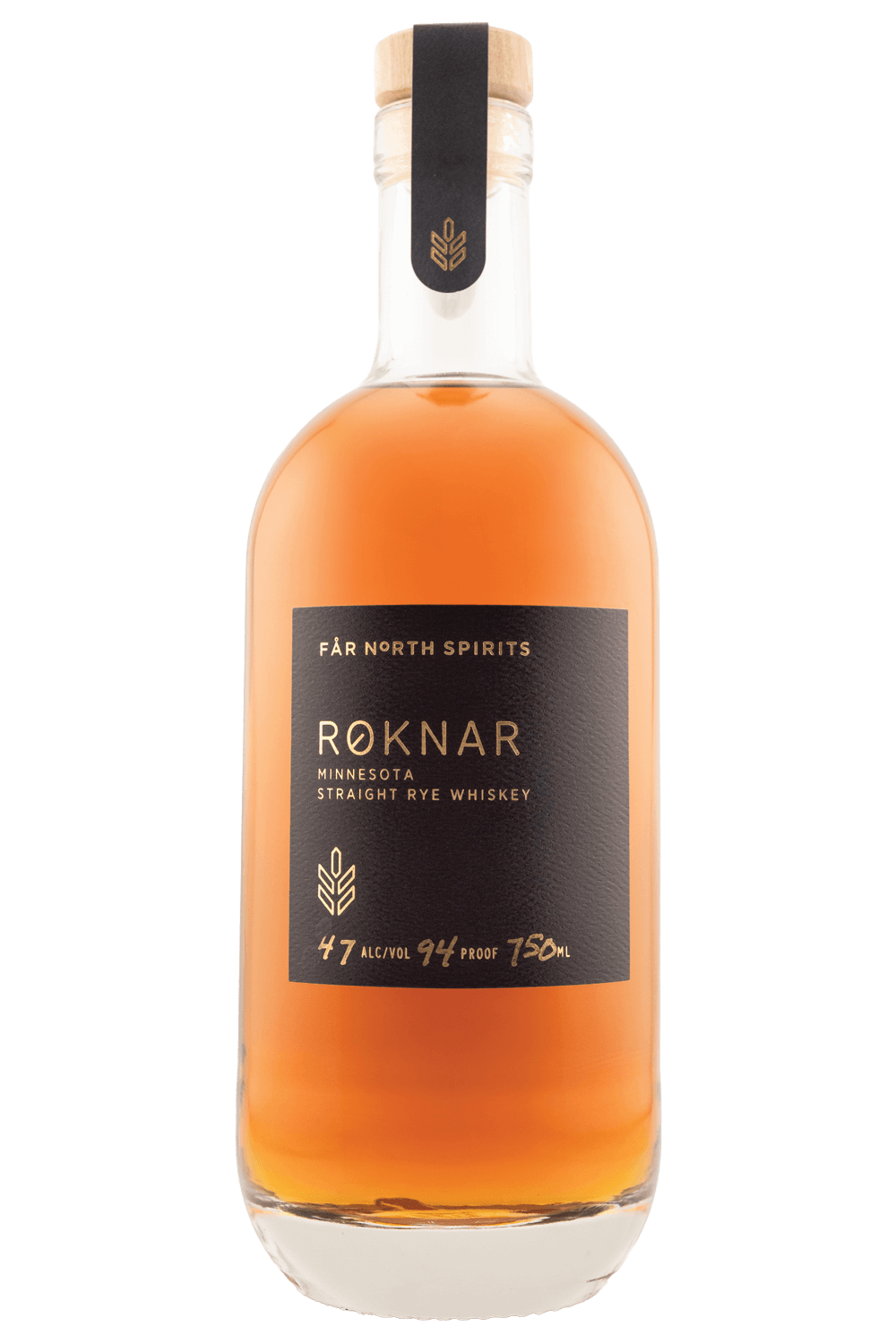 ROKNAR MINNESOTA STRAIGHT RYE WHISKEY